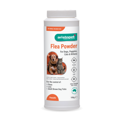 AristoPet Flea Powder for Dog Puppy Cat Kitten 100g